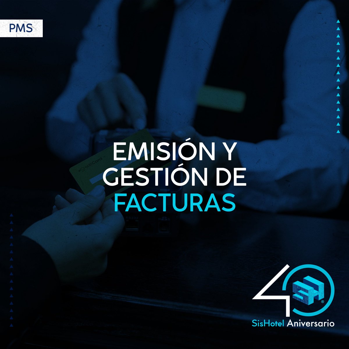 SisHotel's tweet image. Centraliza fácilmente todos los ingresos provenientes de las reservas, servicios adicionales y consumos de los huéspedes.

SisHotel 40 años al servicio de la hotelería.

#SisHotel #SisHotel40 #OperaciónBajoControl
#PMS #industriahotelera #softwareparahoteles #Software