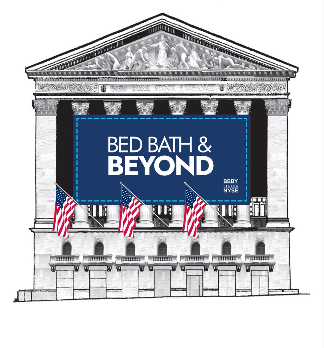 Tomorrow <a href="/BedBathBeyond/">Bed Bath & Beyond</a> $BYON becomes $BBBY