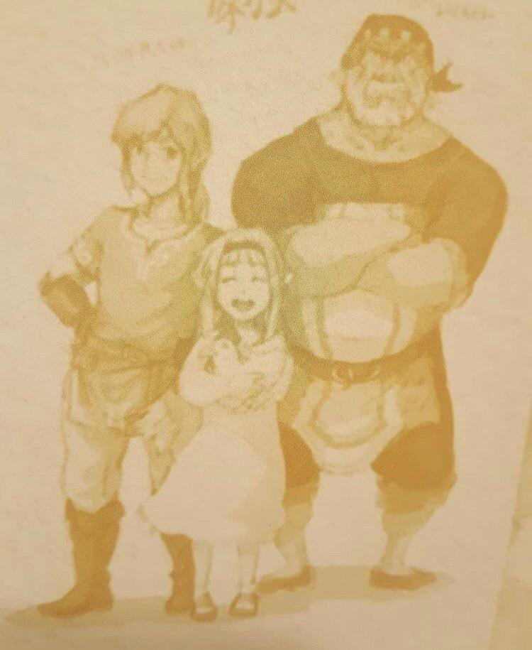 a1judgej's tweet image. Link’s sister. Just…why? It would’ve made the story hit harder. Why cut this concept???