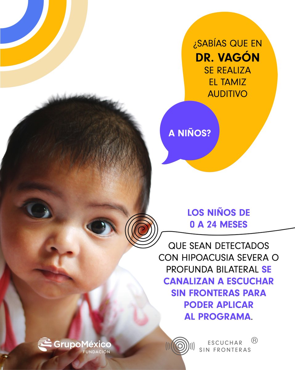 Sigue a <a href="/DrVagon_/">Dr. Vagón - Fundación Grupo México</a> para estar al tanto de sus rutas, servicios, y puedas acudir a él cuando llegue a tu localidad.

#FGM #HipoacusiaInfantil #ImplanteCoclear #GrupoMéxico <a href="/FundacionGM/">FundaciónGrupoMéxico</a> <a href="/GMexico_oficial/">Grupo México</a>