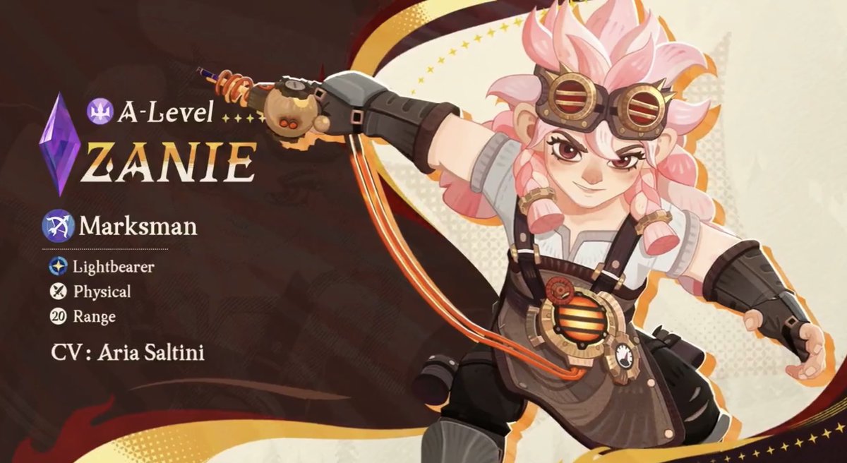AriaSaltini's tweet image. Super excited to announce that I voice Zanie in AFK Journey! I absolutely adore voicing this feisty dwarf!! 💕🔥 Thank you so much to Melissa Grillo, Clint Corley, BriElle Achterhof, @RealVoiceLA, and the @AFK_Journey team for having me!