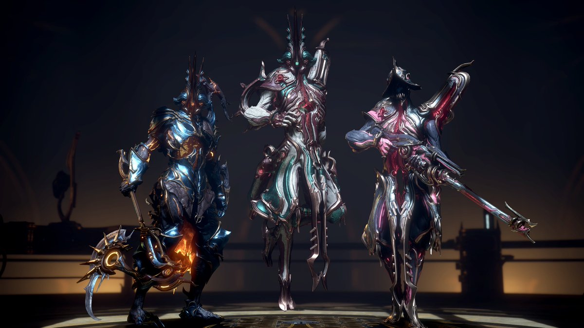Caliban Prime Access Giveaway      
Courtesy of PlayWarframe  

How to enter:      
Retweet this post      
Be a follower      
Comment with your favourite thing with a hole in it.             

Winner will be announced in one week on Sep 4th.  Good luck!