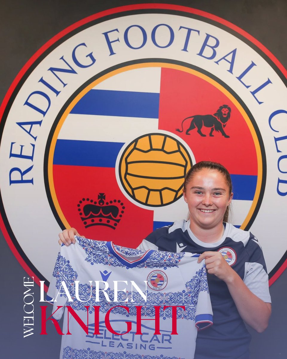 KNIGHT IS A ROYAL 🙌

We are delighted to announce the signing of Lauren Knight for the 2025/26 season! 💙

Welcome to Reading, Lauren! 👊