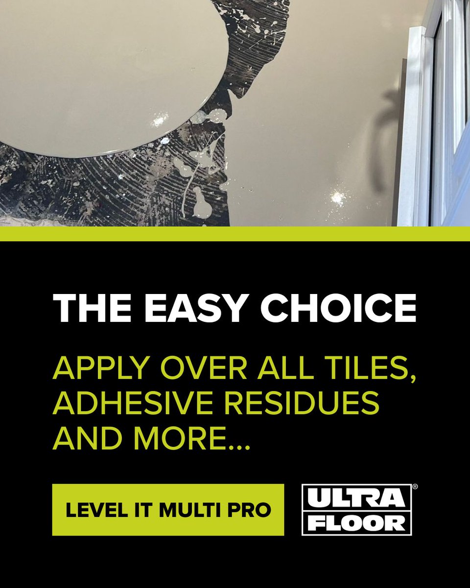 Ultra_Floor's tweet image. No matter what’s underneath, Level IT Multi Pro has you covered! 🙌 

Get the job done right with Level IT Multi Pro! 💪✨

hubs.ly/Q03FQ0km0 

#FlooringSolution #LevelITMultiPro