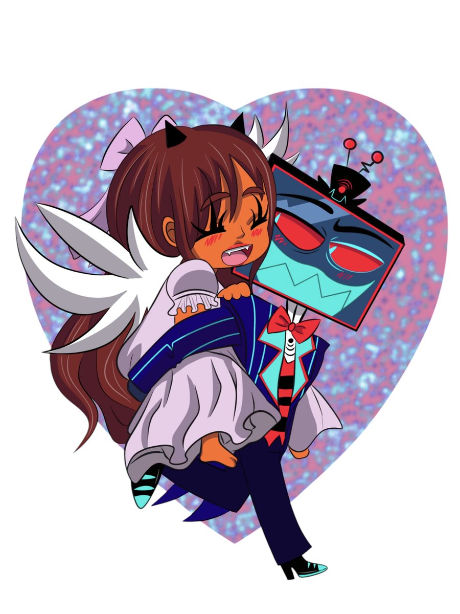 Vox and me ❤️📺🌸🦈