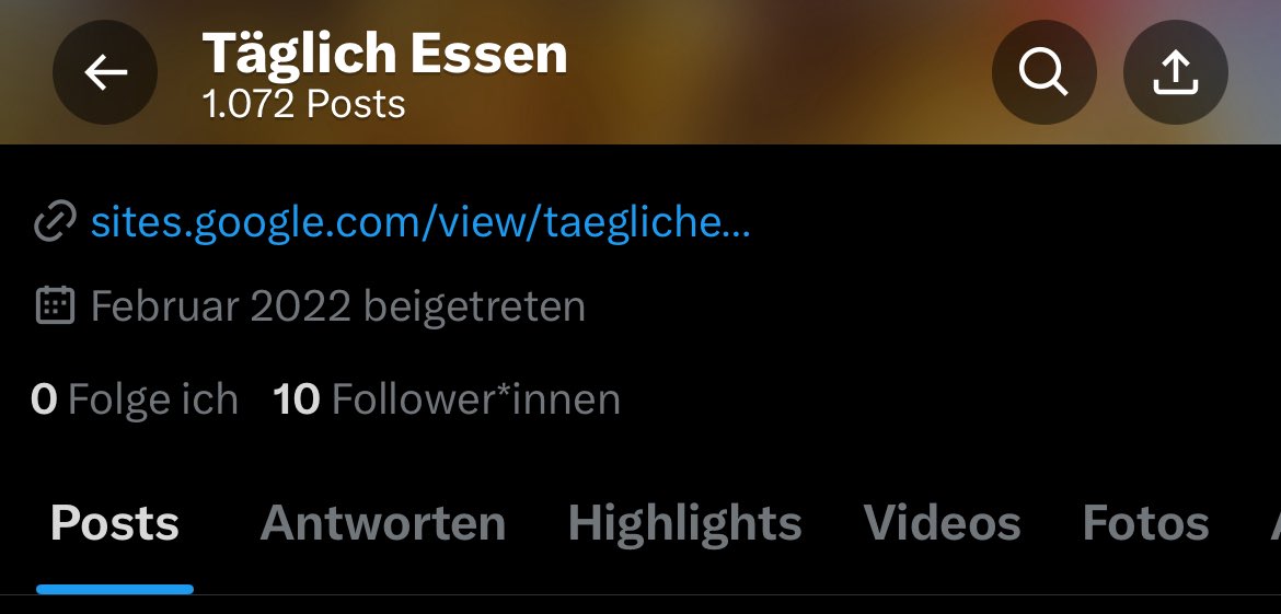 Über 1.00 Beiträge, hier auf X und über 1.300 Beiträge auf Instagram. Vertreten auf Instagram, Facebook, X und Threads. 
Mit dem letzen Kroatien Urlaub endet #taeglich_essen 
Danke für das Interesse 🙌