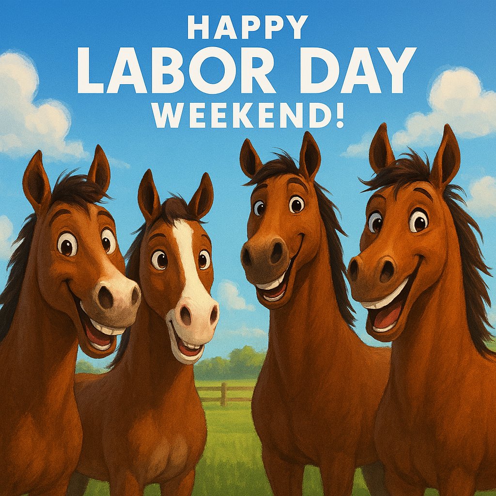 Wishing everyone a safe, sunny, and joy-filled Labor Day weekend! ☀️🐴 May your days be full of laughter, relaxation, and good company. Our thoroughbreds are smiling—hope you are too! #PPSShines #cpisthoroughbreds