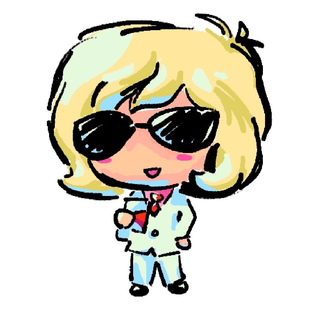 bug2net's tweet photo. Doodle of a Char figure I didn’t buy that now haunts me https://t.co/pi8T4ZEkhl