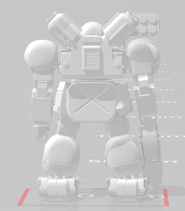 Also note, this pack contains a fully-modeled Jager STL as well!

It's mono-pose, but  detailed quite well. It's a great deal if you feel like fielding a mass of these round boiz.