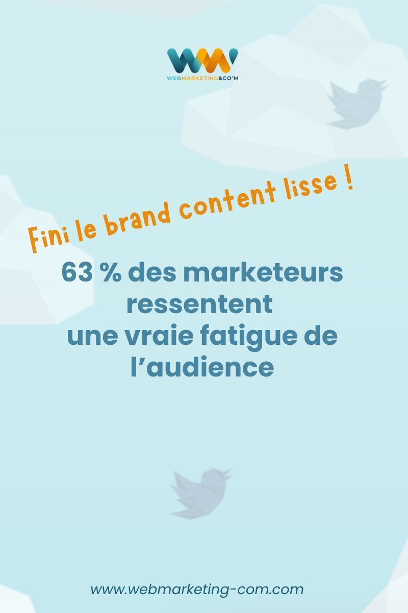 Webmarketing&Co'm (@webmarketingcom) on Twitter photo En 2025, le vrai défi marketing ?
Ce n’est pas l’IA ou les formats…
C’est d’aligner contenu, data et parcours client.
Le rapport <a href="/Brandwatch/">Brandwatch</a> est sans appel : trop d’outils, pas assez de vision.
➡️ buff.ly/gnw4qDY
#MarketingDigital #BrandContent #DataMarketing #CRM #UX En 2025, le vrai défi marketing ?
Ce n’est pas l’IA ou les formats…
C’est d’aligner contenu, data et parcours client.
Le rapport <a href="/Brandwatch/">Brandwatch</a> est sans appel : trop d’outils, pas assez de vision.
➡️ buff.ly/gnw4qDY
#MarketingDigital #BrandContent #DataMarketing #CRM #UX