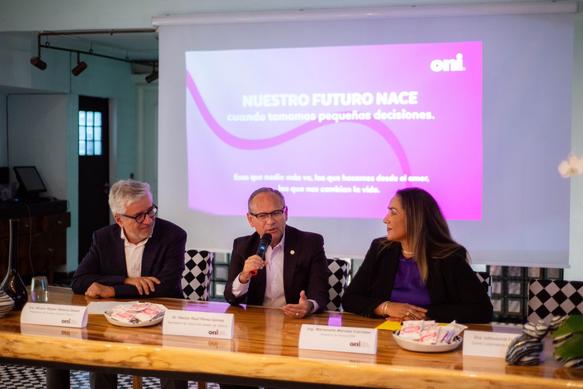 El pasado 27 de agosto presentamos #Onimaterna, nuestro nuevo programa que busca prevenir la malnutrición desde la gestación y la lactancia.

Muchas gracias a DSM, y a <a href="/saludjalisco/">Secretaría de Salud Jalisco</a> por asistir a nuestro presídium y acompañarnos en este día tan importante para la misión del ONI.