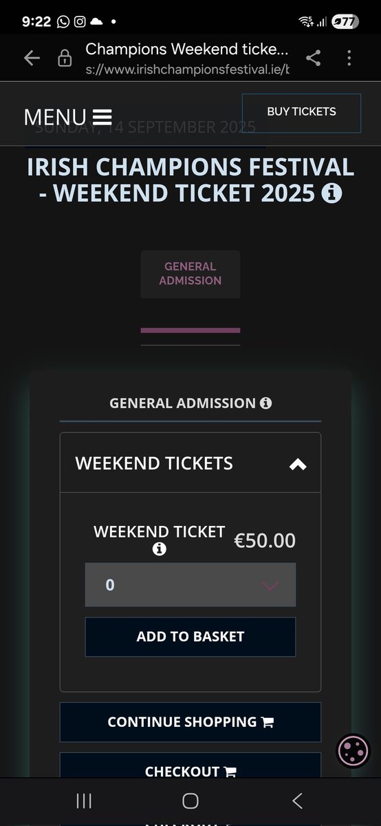 Great value.Two top days racing