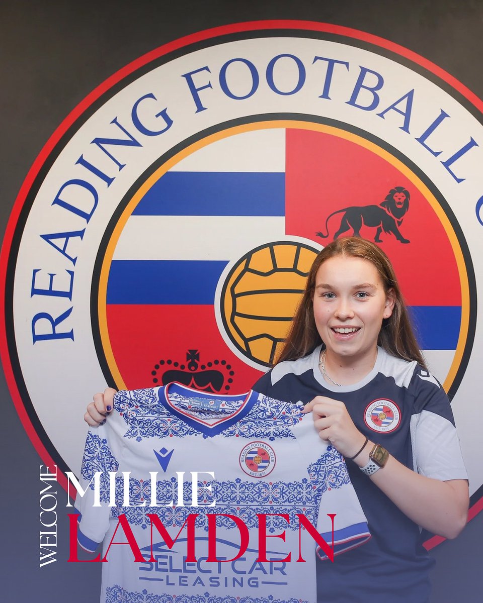 LAMDEN IS A ROYAL 🙌

We are delighted to announce the signing of Millie Lamden for the 2025/26 season! 💙

Welcome to Reading, Millie! 👊