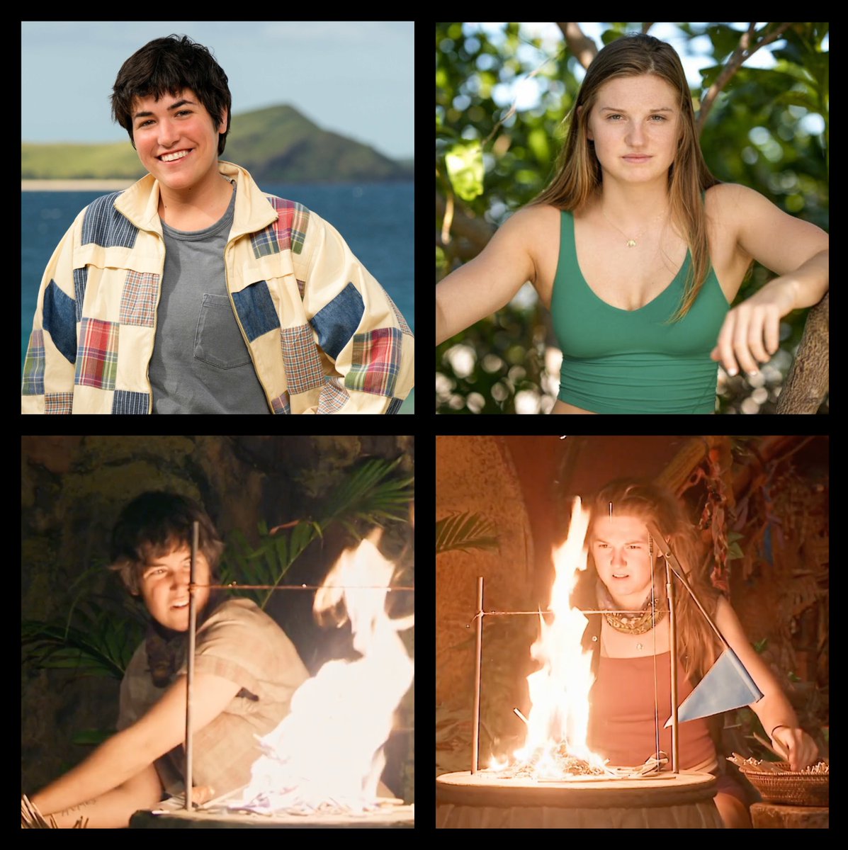 anthonyd46's tweet image. Happy Birthday to Survivor 47 Teeny and Survivor 48 Eva from survivorgif.com #survivor #survivor47 #Survivor48 @teenychill