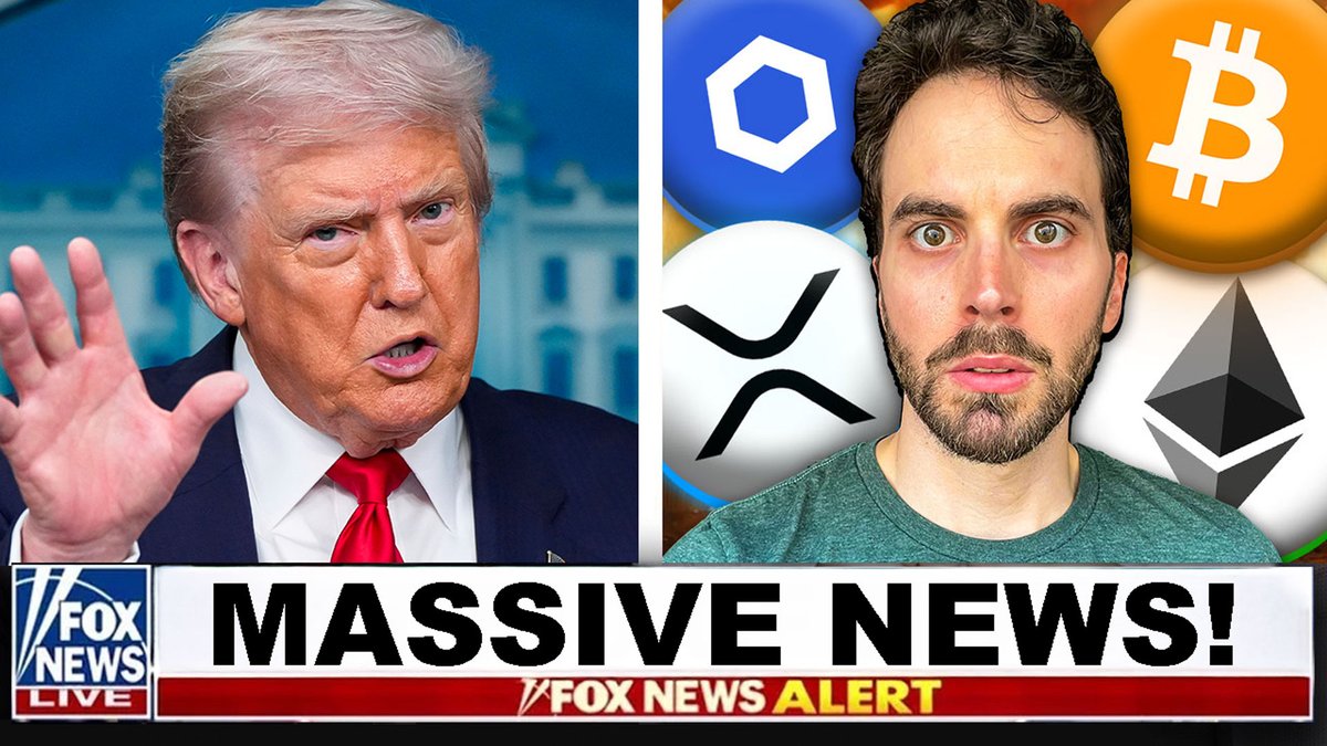 HISTORIC CRYPTO NEWS 🇺🇸 -- Trump Selects #Chainlink & #Pyth to Deliver US  Economic Data -- #Bitcoin, #Ethereum,#Solana Update -- $XRP News -- & MORE!  #Tron #AVAX 👉 WATCH: https://t.co/4sy0EVkMKJ