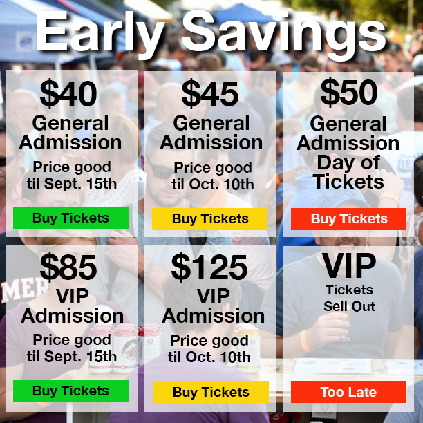 Don’t wait—grab your tickets for the Macon Beer Fest now and save! Get $10 off your ticket when you use promo code EarlyBird at checkout. 

#MaconBeerFest #CraftBeerLovers #EarlyBirdSpecial #SaveNow #DowntownMacon #MaconBibb #Oktoberfest #Wine #Food #Music #DowntownMaconRotary
