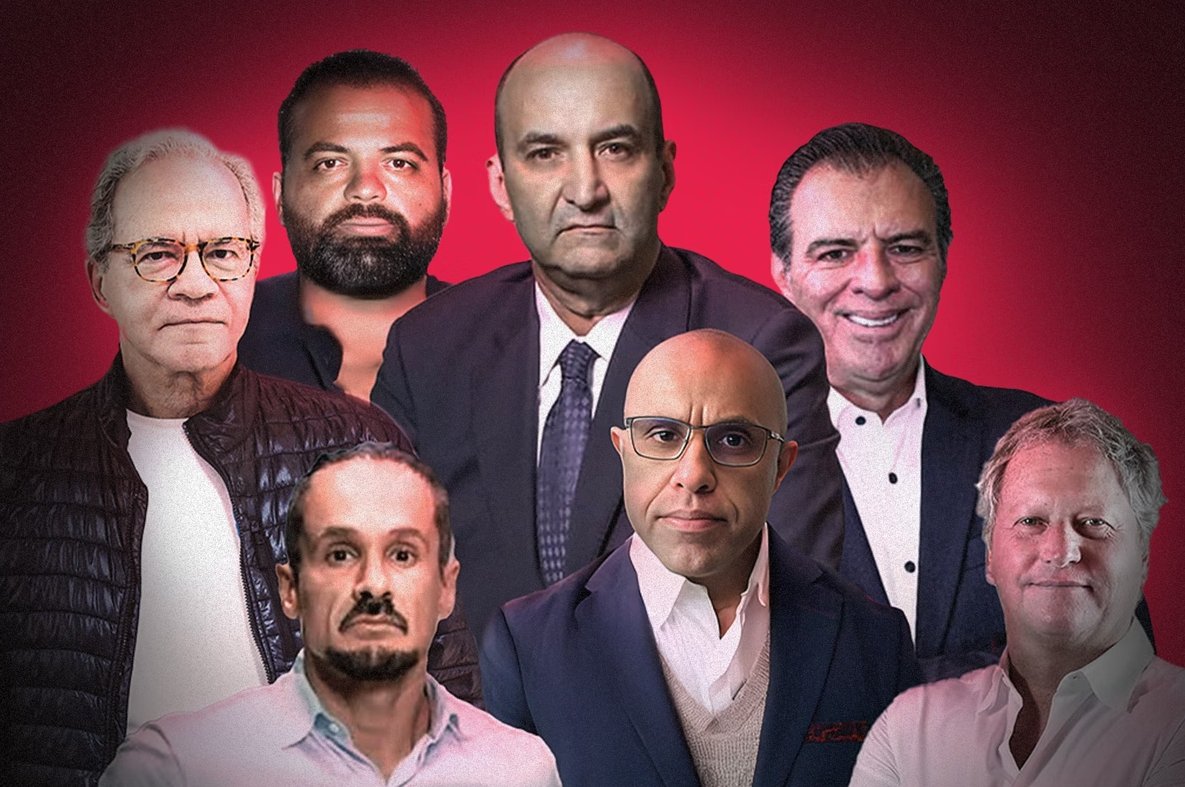 lazarorosa25's tweet photo. Quem são os banqueiros e figurões do mercado financeiro da Faria Lima que foram alvos na megaoperação da Polícia Federal contra o PCC:

- Mohamad Mourad. Chefiava a organização que utilizava empresas do mercado  financeiro para fraudes fiscais, ocultação de patrimônio e lavagem de  dinheiro. Teria formado uma rede criminosa com parentes, sócios e  profissionais cooptados. Se apresentava como CEO da empresa G8LOG,  especializada em transporte rodoviário de cargas perigosas como  combustível, e consultor do grupo Copape.

- João Carlos Mansur. Fundou a Reag em 2013. Listada na Bolsa de Valores e  considerada a maior gestora de patrimônio do Brasil, a Reag controla R$  299 bilhões. Apontado como figura chave, sendo responsável por fundos  como Mabruk II e Hans 95, usados para a fraude e lavagem de  aproximadamente R$ 250 milhões do dinheiro do PCC.

- Rodolfo Riechert. Fundador e CEO da Genial Investimentos. Alvo da  operação, o banco administra o fundo Radford. O Ministério Público  afirma que o fundo, de R$ 100 milhões, foi constituído e utilizado pelo  grupo criminoso.

- Roberto Augusto Leme da Silva, o “Beto Louco”. Apontado pela  investigação como líder, ao lado de Mohamad Hussein Mourad, da  organização criminosa. Era responsável pela gestão das empresas Copape e  Aster, que foram instrumentalizadas para a prática de fraudes fiscais e  contábeis, falsificação de documentos e lavagem de capitais.

- Ricardo Magro. Controlador da refinaria Refit (ex-Manguinhos), chegou a  ser preso em 2016 acusado de desvios em fundos de pensão. As  investigações apontam que a refinaria forneceu combustíveis às empresas  da organização criminosa por meio da distribuidora Rodopetro.

- Maurício Quadrado. Ex-Bradesco e ex-sócio do Banco Master, é sócio das  administradoras de recursos Trustee DTVM e Banvox. As duas últimas são  alvos da megaoperação por gerirem fundos que seriam utilizados pelo  grupo criminoso.

- Nelson Tanure. O empresário, que acumula ações nas principais empresas  do país, é dono de fundos controlados pela Reag e pela Trustee. É  conhecido por encampar grandes negócios ao lado de Maurício Quadrado e  João Carlos Mansur.