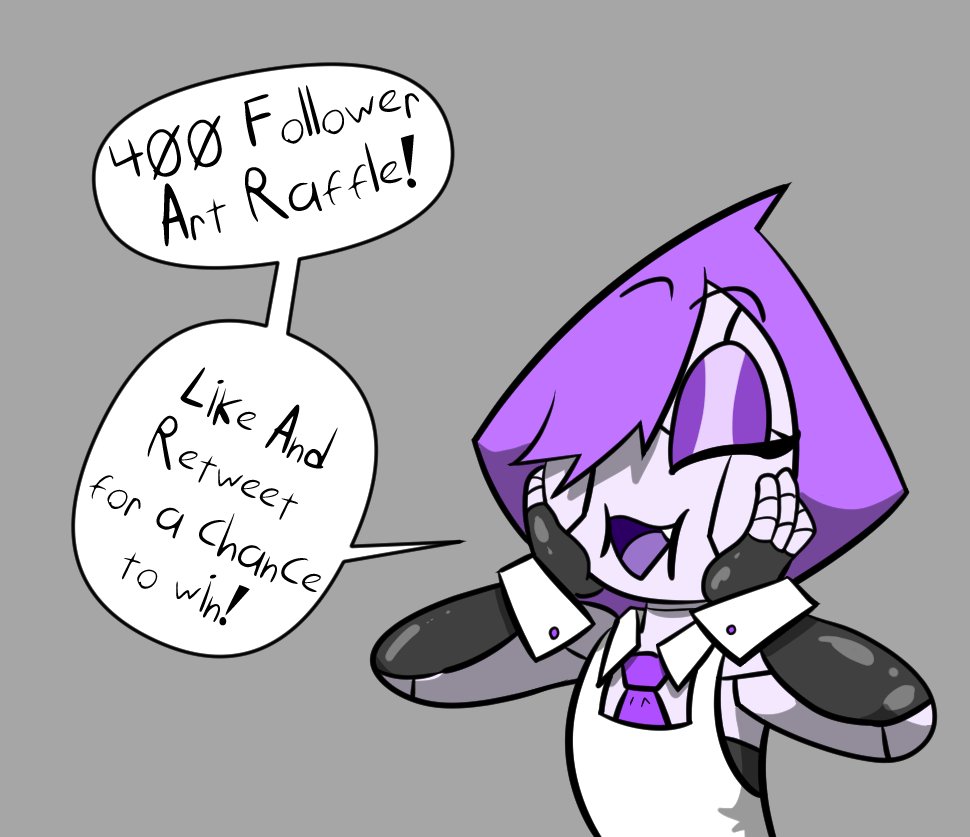 HEY! still haven't figured a good poster image for my 400+ Follower Special, soo... how about this!

Like and Retweet this post to enter my 400 Follower art Raffle!
