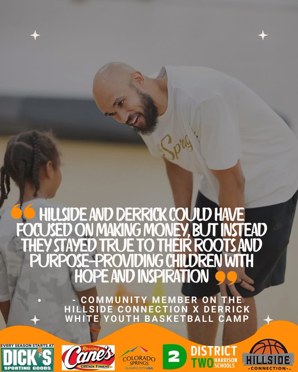 👀 Look what the community had to say about the Hillside Connection x Derrick White Youth Basketball Camp!
.
🌟 It’s about more than basketball — it’s about purpose, hope, and inspiration for the next generation 🙌🏽