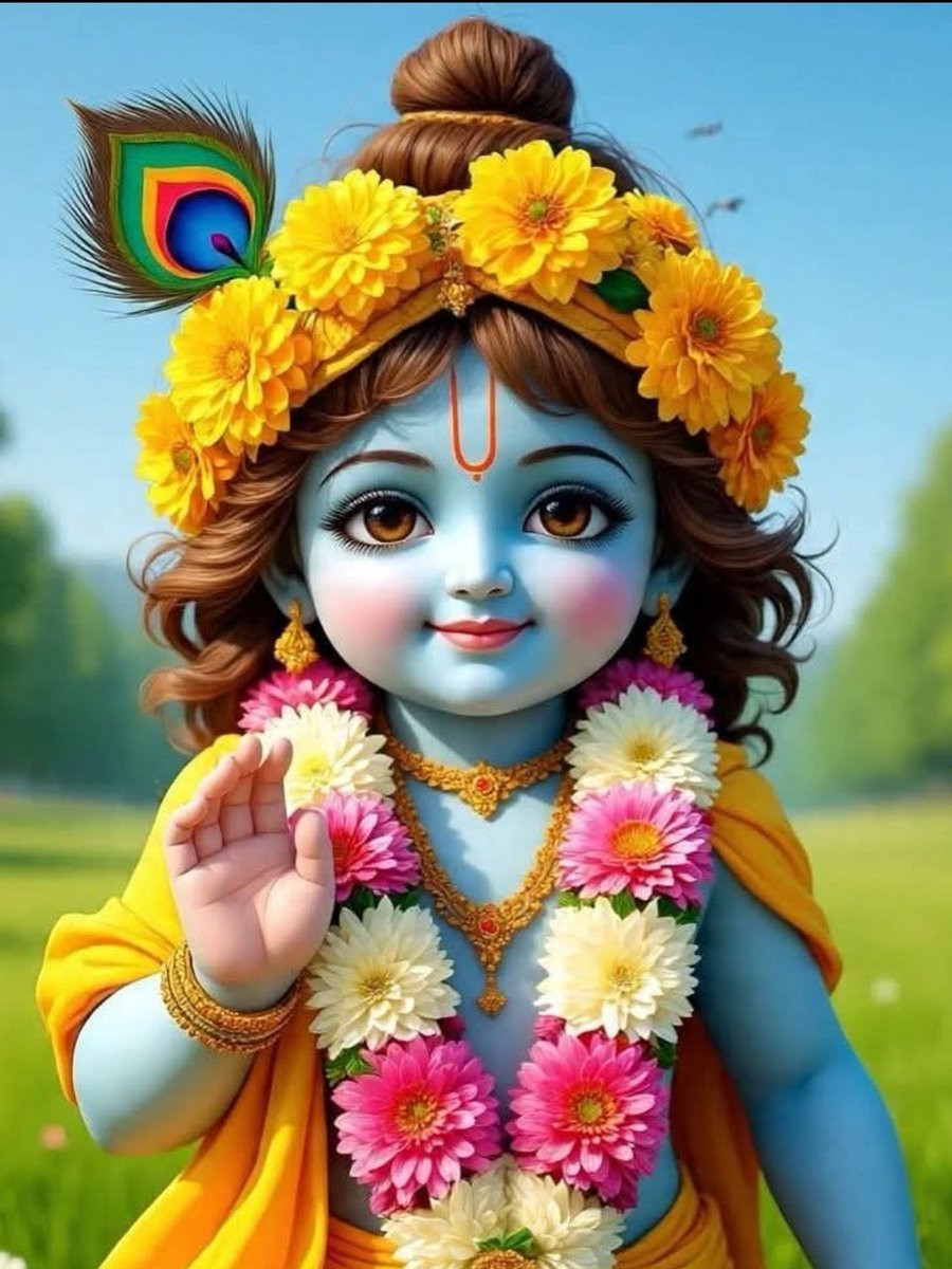 🦚🌿
“हर लम्हा कृष्णमय हो जाए… यही तो भक्ति का सार है।
राधे_राधे  कृष्णा🌼🦚