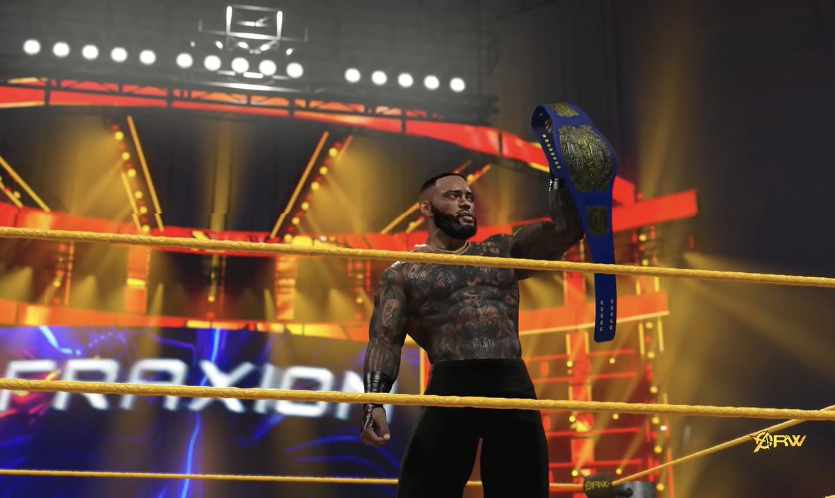 And your new ARW EVOLVE WORLD CHAMPIONSHIP