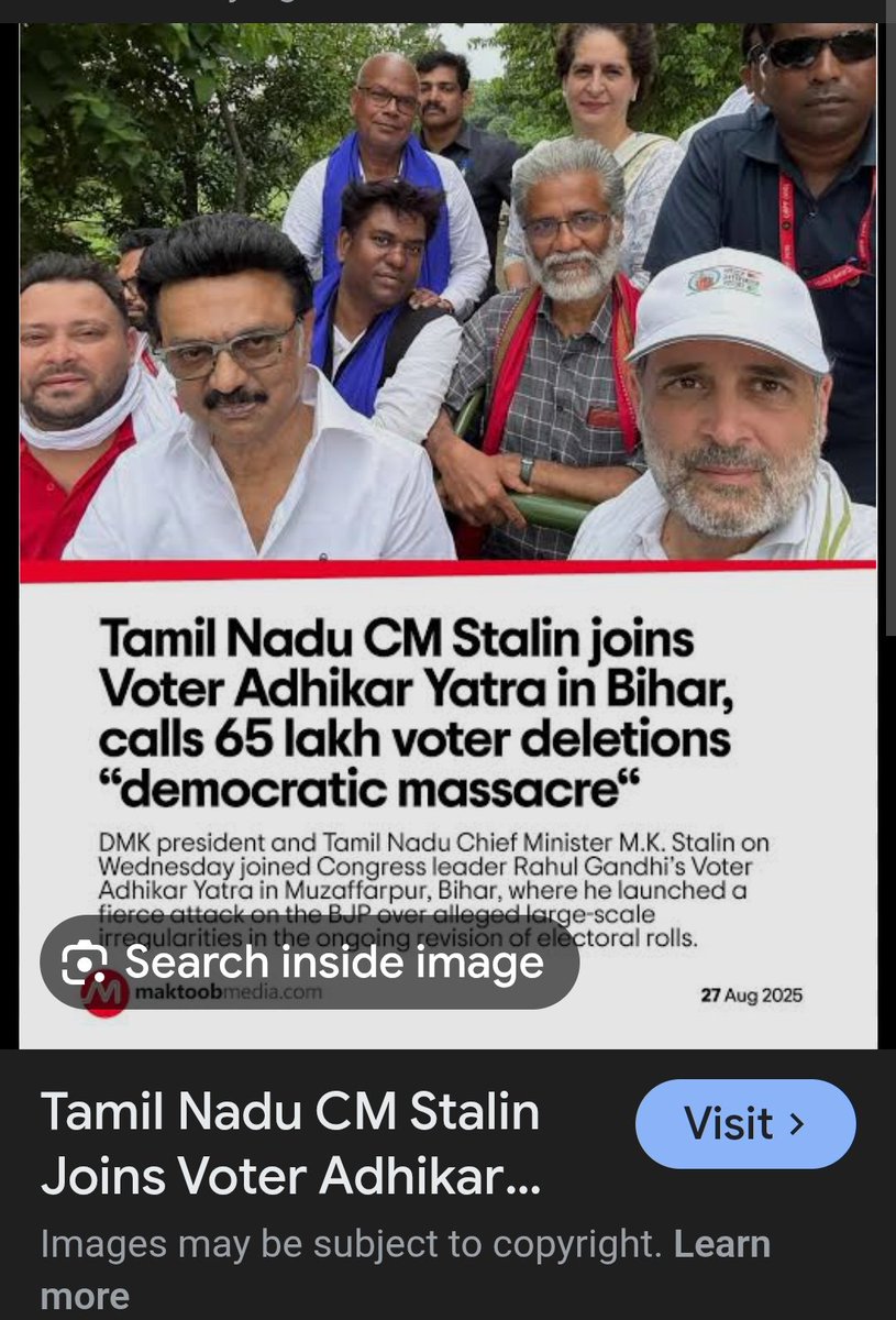 Kunal Kishore (@koonaltweets) on Twitter photo When Biharis were called "outsiders" in the South, who knew the plot twist would be #Stalin showing up in Bihar, speaking Tamil like it’s Litti Chokha 2.0 🍛🌀 Politics has better scripts than Netflix.
👉 instagram.com/p/DN3aJ675sGp/ When Biharis were called "outsiders" in the South, who knew the plot twist would be #Stalin showing up in Bihar, speaking Tamil like it’s Litti Chokha 2.0 🍛🌀 Politics has better scripts than Netflix.
👉 instagram.com/p/DN3aJ675sGp/