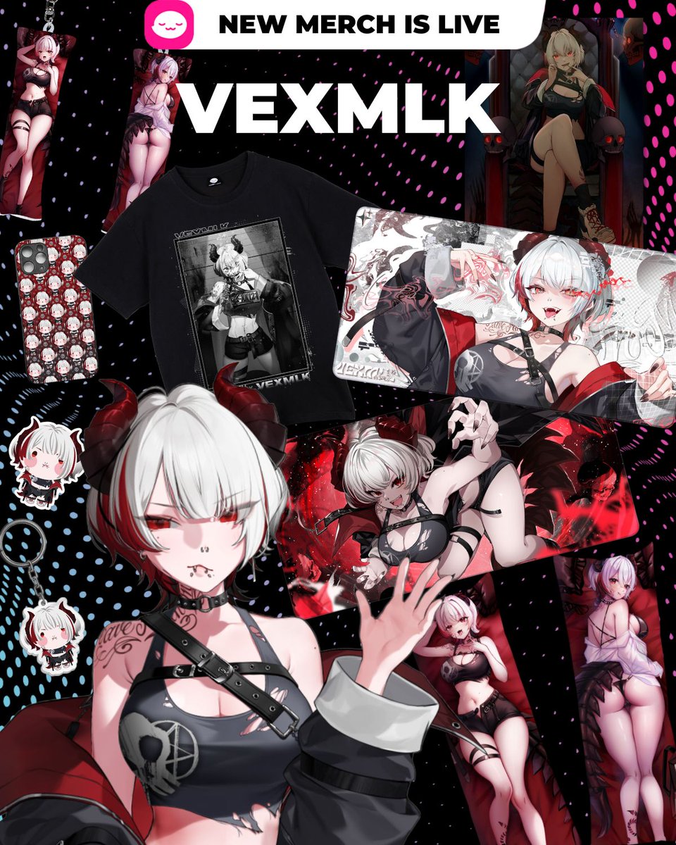 γ VEX | VTUBER | π γ (@vexmlk) on Twitter photo κ·κ¦οΈΆκ·κ¦οΈΆ ΰΉ ΰ£ βκ·κ¦ THE VEX x @SHOPUWUMARKET REBRAND COLLABORATION IS NOW LIVE !
β DAKI & DAKI KEYCHAIN !
β CHIBI STICKER & KEYCHAIN !
β MOUSE MATS !
β & MORE !
GET YOURS NOW : uwumarket.us/collections/veβ¦
DON'T MISS OUT ON A CHANCE TO BRING YOUR QUEEN HOME ! ΰΉ ΰ£ βκ·κ¦ κ·κ¦οΈΆκ·κ¦οΈΆ ΰΉ ΰ£ βκ·κ¦ THE VEX x @SHOPUWUMARKET REBRAND COLLABORATION IS NOW LIVE !
β DAKI & DAKI KEYCHAIN !
β CHIBI STICKER & KEYCHAIN !
β MOUSE MATS !
β & MORE !
GET YOURS NOW : uwumarket.us/collections/veβ¦
DON'T MISS OUT ON A CHANCE TO BRING YOUR QUEEN HOME ! ΰΉ ΰ£ βκ·κ¦
