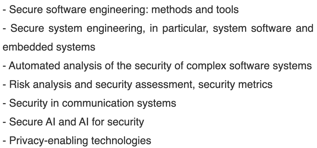 🚨 Join <a href="/TU_Muenchen/">TU München</a>'s School of CIT! We're hiring:  
📷 W3 Full Professor in Software &amp; System Security in combination with the Institute Director <a href="/FraunhoferAISEC/">Fraunhofer AISEC</a>  
⏳ Due date: Sep 22, 2025
📷 Details: portal.mytum.de/jobs/professur…

 #TUM #FacultyJobs