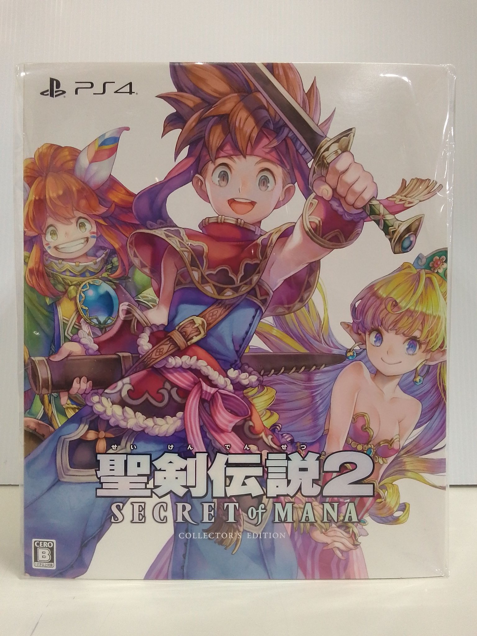 SQUARE ENIX - 【e-STORE専売】(PS4)聖剣伝説2 シークレット オブ マナ コレクター PS4/Vita/WIN「聖剣伝説2 シークレット オブ マナ」、発売決定