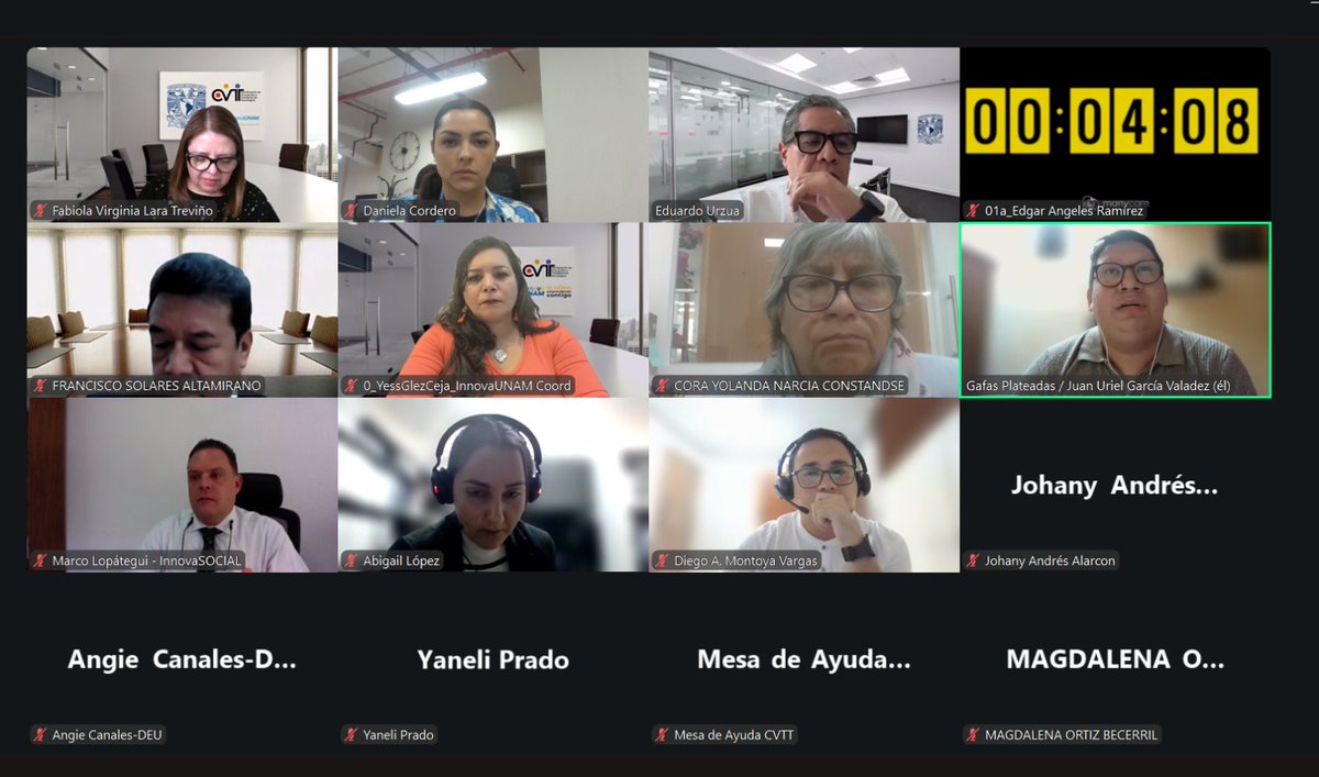 FondesoCDMX's tweet photo. Nuestra Directora, Mtra. @DanielaCordAre, participó como evaluadora de proyectos para ingresar al Sistema de Incubadoras de Empresas #InnovaUNAM. Muchas felicidades a los proyectos ganadores, les deseamos el mayor de los éxitos. https://t.co/cRnQIZJuQc