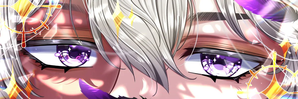 Ducariel 🪽✨💜 (@ducarielvt) on Twitter photo New eye banner done by the <a href="/byhinatayuri/">Hinata Yuri ✦ VArtist ✦ PFP Specialist ɞ 🌸♡</a>! Thank you so much for this beautiful piece💜 New eye banner done by the <a href="/byhinatayuri/">Hinata Yuri ✦ VArtist ✦ PFP Specialist ɞ 🌸♡</a>! Thank you so much for this beautiful piece💜