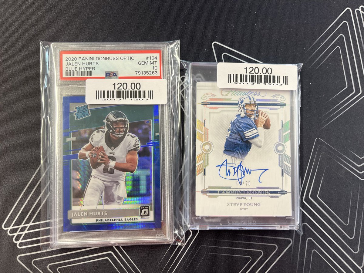 LineDriveCard's tweet image. Day 1 - Post 127
$1.50 PWE
$5 BMWT
#LineDriveStax 
________________

$120 each

Young /25