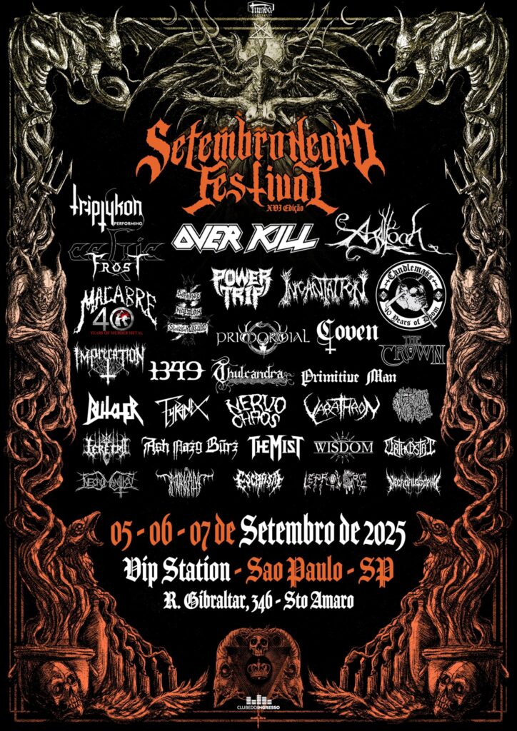 A poco más de una semana de participar en el festival más importante del metal extremo de América del Sur con <a href="/Wisdom_py/">Wisdom</a>.
