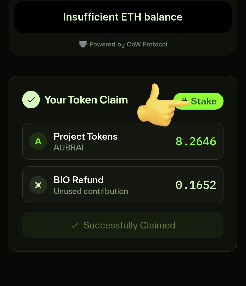 december0x's tweet photo. $AUBRAI가 @BioProtocol에서 라이브 스테이킹을 시작합니다!!!
$BIO와 $AUBRAI 토큰을 스테이킹하고 풍성한 #BioXP를 획득하세요!
#ScienceFi 열풍이 거세지는 가운데, Bio Protocol은 대규모 혁신을 조명할 주력 프로젝트를 확보했습니다. Aubrai는 앞으로 진행될 프로젝트들의 등대 역할을 하며, @BioProtocol이 단순한 발판이 아니라 확장 가능한 Web3 도입을 위한 새로운 기반임을 보여줄 것입니다. 미래는 바로 여기서 시작되며, $Aubrai에서 시작됩니다.
#Bio #BioProtocol #Aubrai #ScienceFi #Web3 #DeFi @virtuals_io