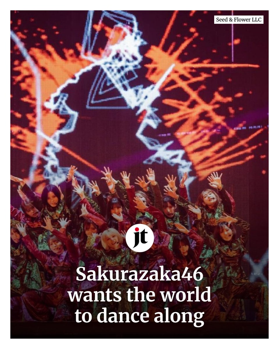 Sakurazaka46 shows its spectacle-heavy shows can travel, as the 33-member group pushes beyond Japan’s borders. 👉 ebx.sh/HBd2nt