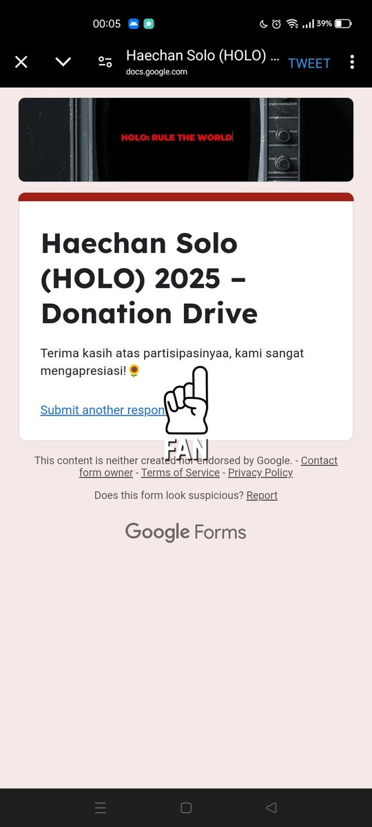 wlxmlhc's tweet photo. Izin menyampaikan, uang-uang sisa patungan kita dulu udah aku masukkan ke donation drive haevit ya 🙏🏻☺️ sesuai kesepakatan kita dulu-dulu tiap ada sisa nunggu dipake buat Holo, semoga berkenan ya semua, makasih udah percaya sama aku bawa duit kalian ❤️ loph u muach 🤤 https://t.co/SehDLqli42