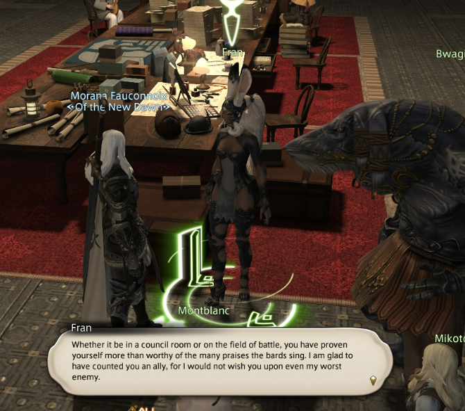 SongbirdN7's tweet image. "I would not wish you upon even my worst enemies" is easily one of my favorite praises towards the WoL omg