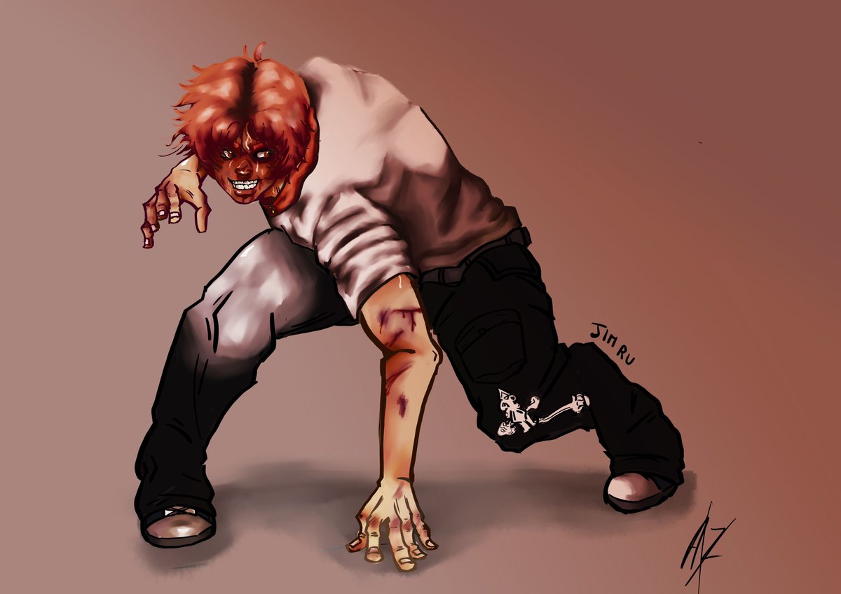 0ja_den's tweet image. Here’s another Roblox character drawn by me. (One of my followers) 
#robloxcharacter #art #commissionsopen #digitalart
Find me on Kirke social !