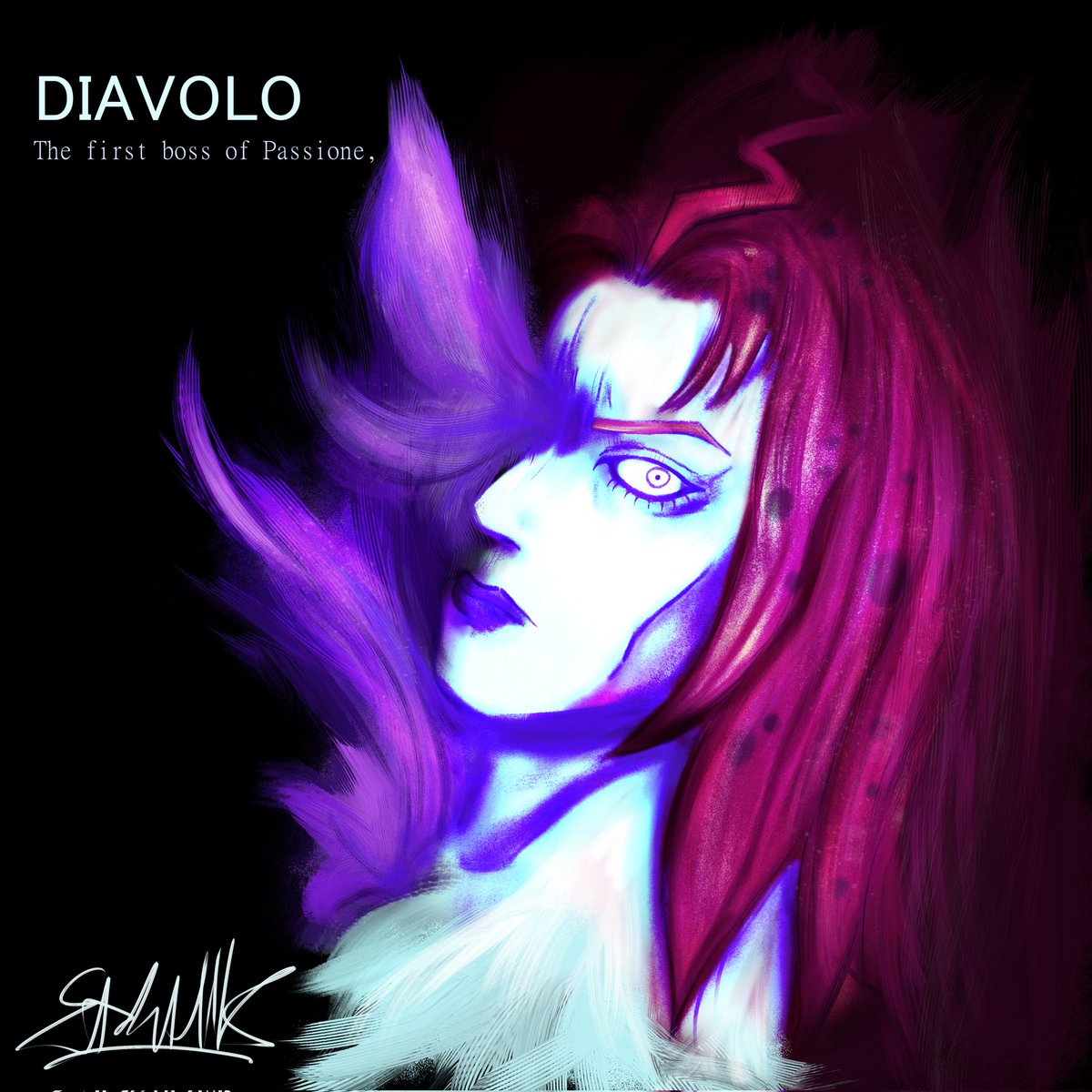 Sara_evyk's tweet photo. "I am an emperor! My only goal is to remain at the top!"

#Diavolo #jjbafanart #jjba #goldenwind #digitalart https://t.co/94EBjBvPWb