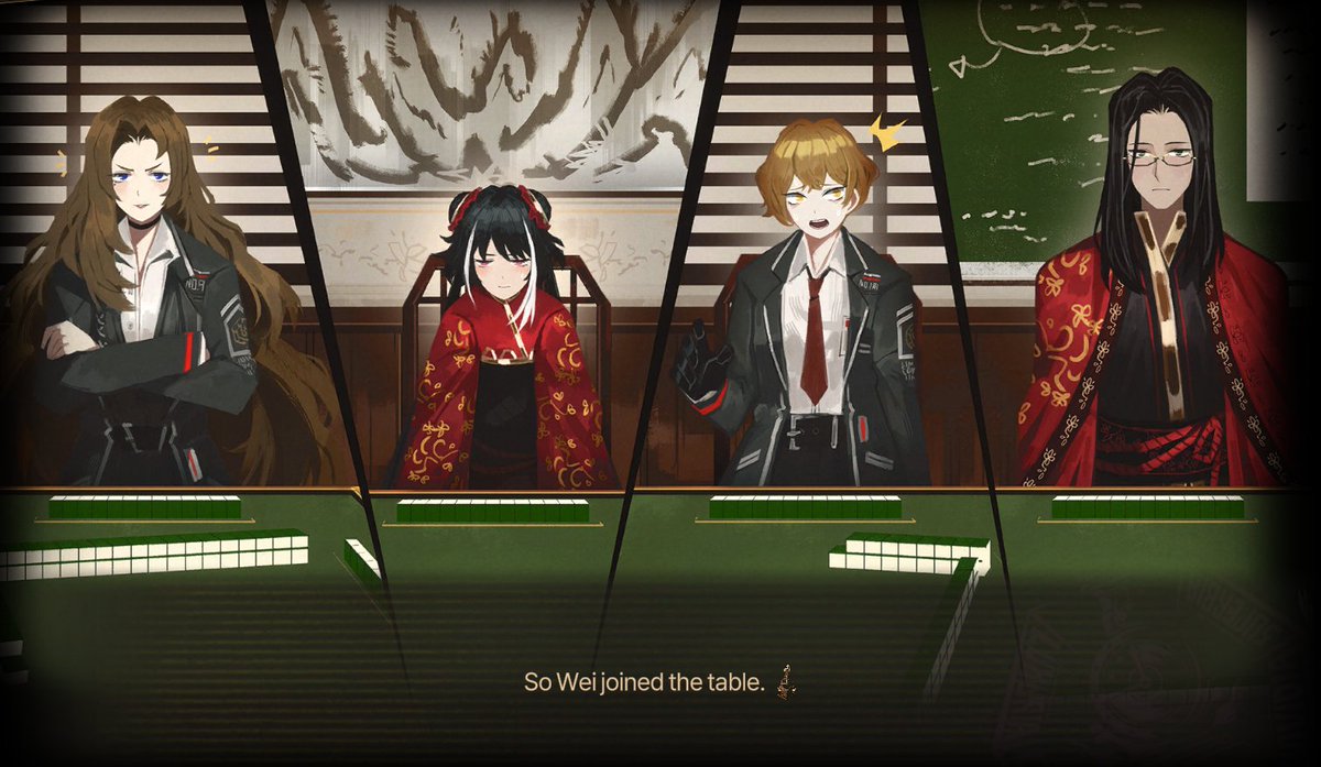 Rodya ragebaiting Wei is something I thought i'd never seen or thought of before but very much needed