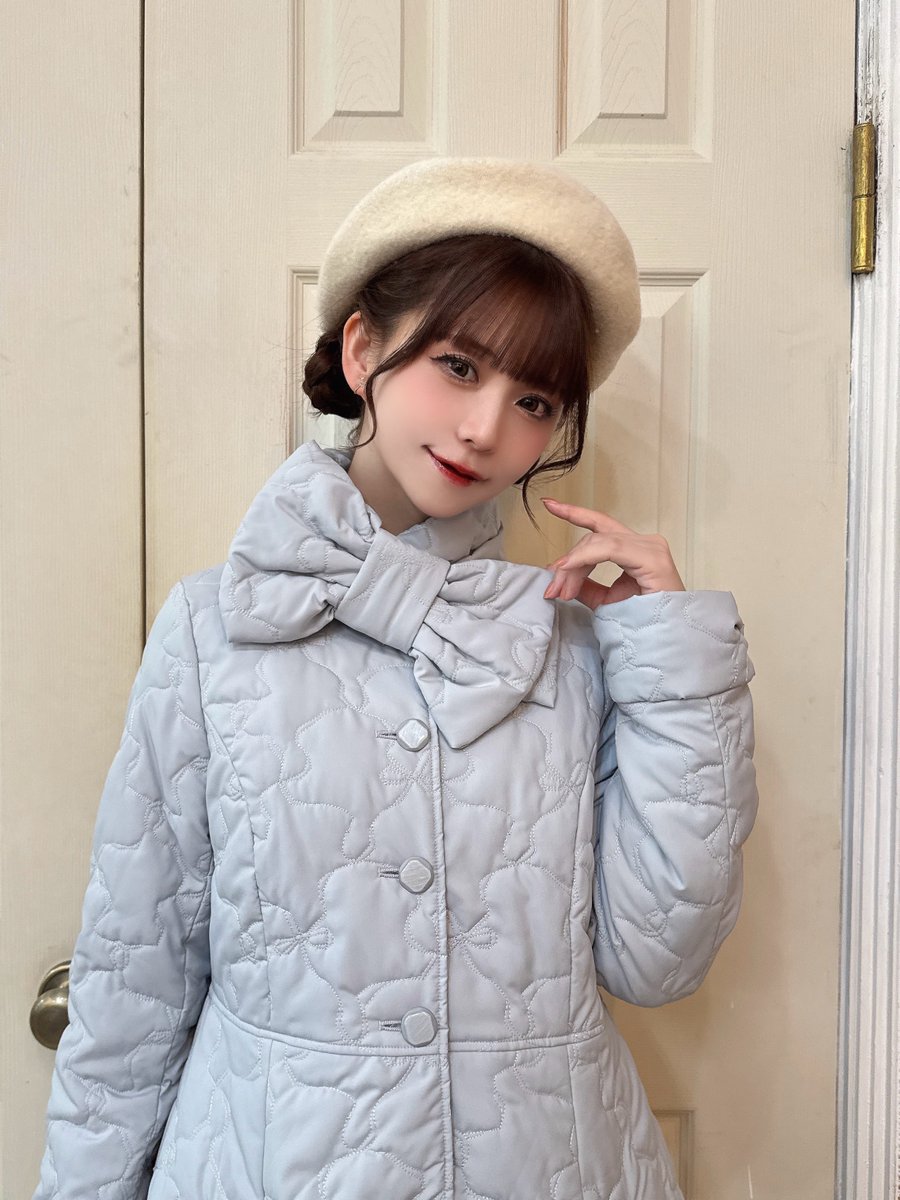 【美品】MelodyBasket　バンジー柄スプリングコート 美品】MelodyBasket バンジー柄スプリングコート 美品