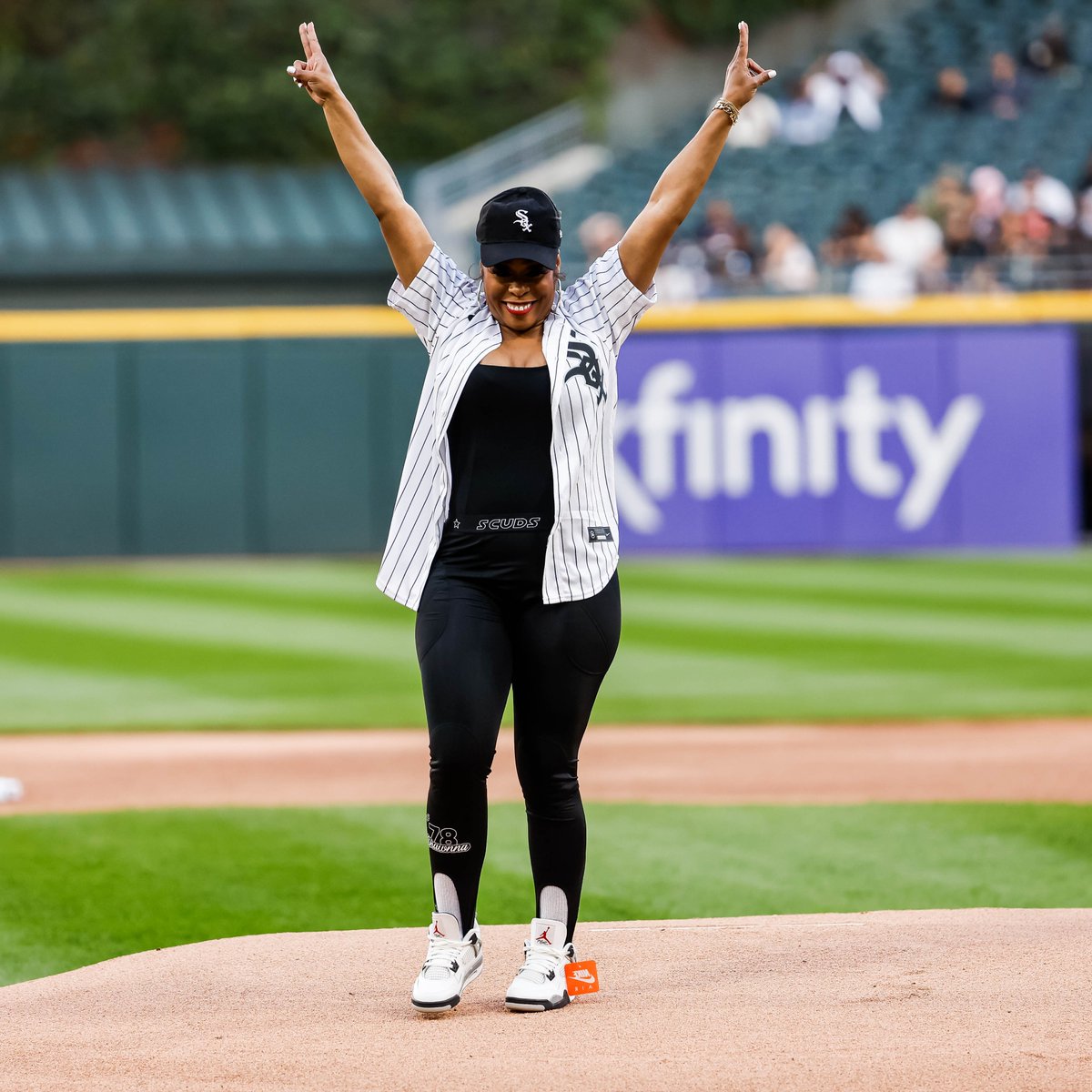 First pitch heat from Shawnna! 🔥