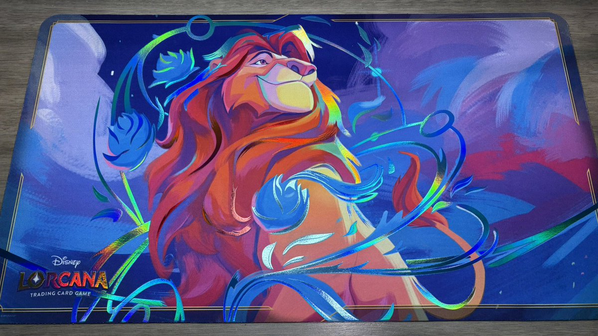 matifiedcustoms's tweet image. ‼️Foil Lorcana Mufasa Playmat Giveaway‼️

With the release of Fabled and @CCS_Atlanta 25k next weekend, we would like to give away a custom foil Mufasa playmat. We have a ton of surprises lined up for the 25k with exclusive foil playmats and new designs not released yet, so you