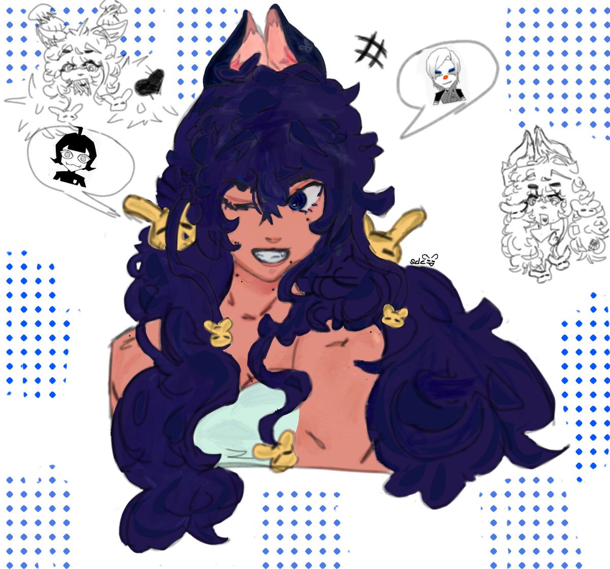 XiaoSheep4's tweet photo. Finally Finished (⁠≧⁠▽⁠≦⁠)!! I'll probably spent my short like break trying to finish my stretch book for art #isagi https://t.co/7UeFw6buLk
