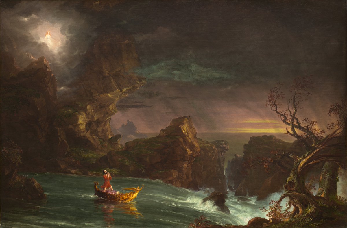 ByzantinePhilo's tweet photo. The Voyage of Life: Manhood

Thomas Cole, 1842 https://t.co/1it0W3EQTX