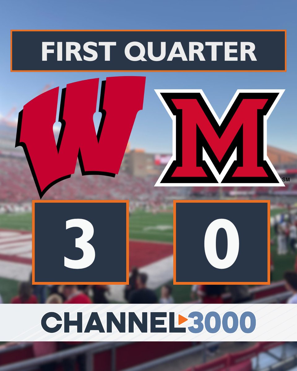 ON THE BOARD! Nathanial Vakos kicks the first points of the season from 42 yards out.
