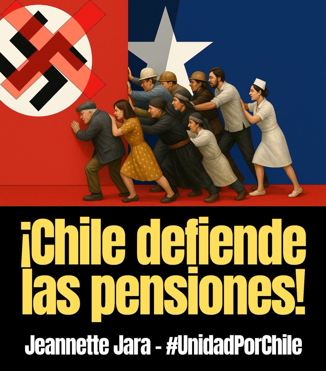 Las pensiones son un derecho, no un negocio #JaraSeMuevePorChile
