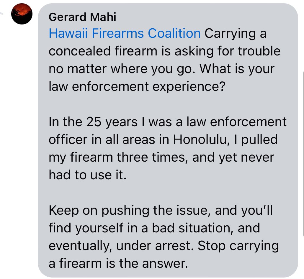Hawaii Firearms Coalition (HIFICO) tweet media