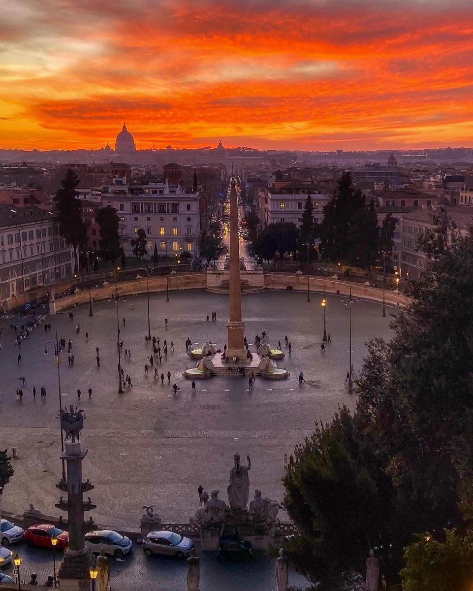 Piazza del Popolo, Rome, Italy
