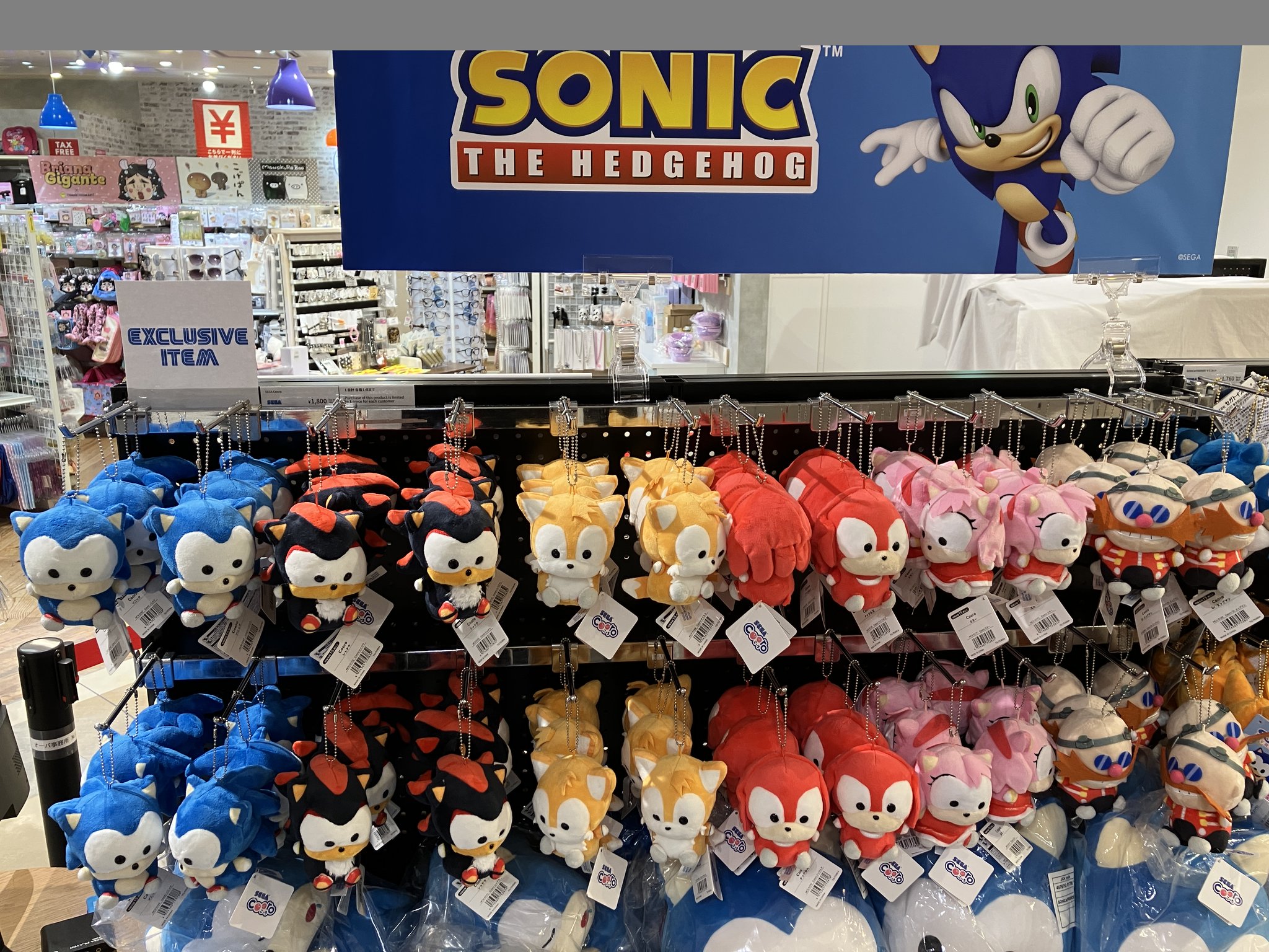 ソニック　グッズ　まとめ売り ソニック・ザ・ヘッジホッグ」新作グッズ予約受付中！東京ゲーム